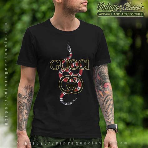 gucci snake vector t shirt|white gucci shirt with snake.